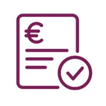 Icona preventivo e approvazione